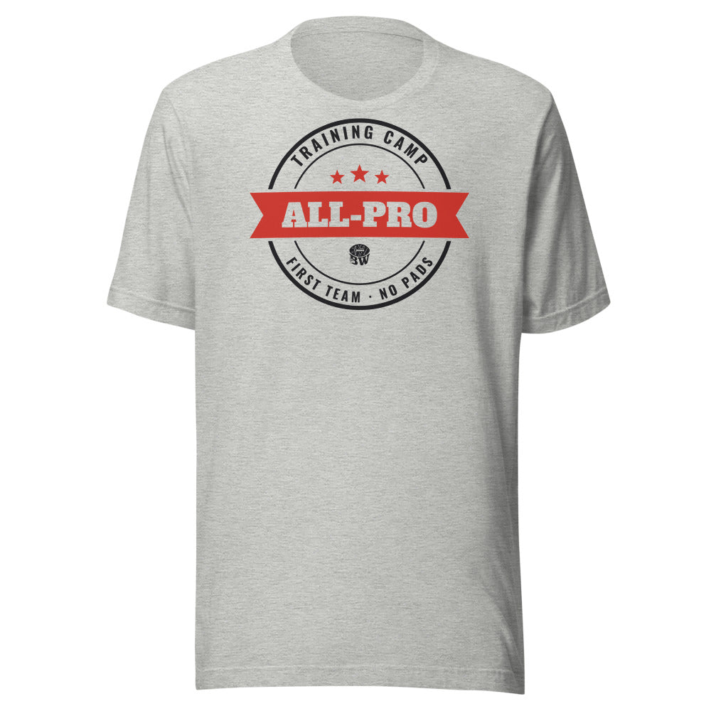 Training Camp All-Pro tee in Athletic Heather