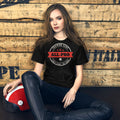 Woman wearing the Training Camp All-Pro tee in Black